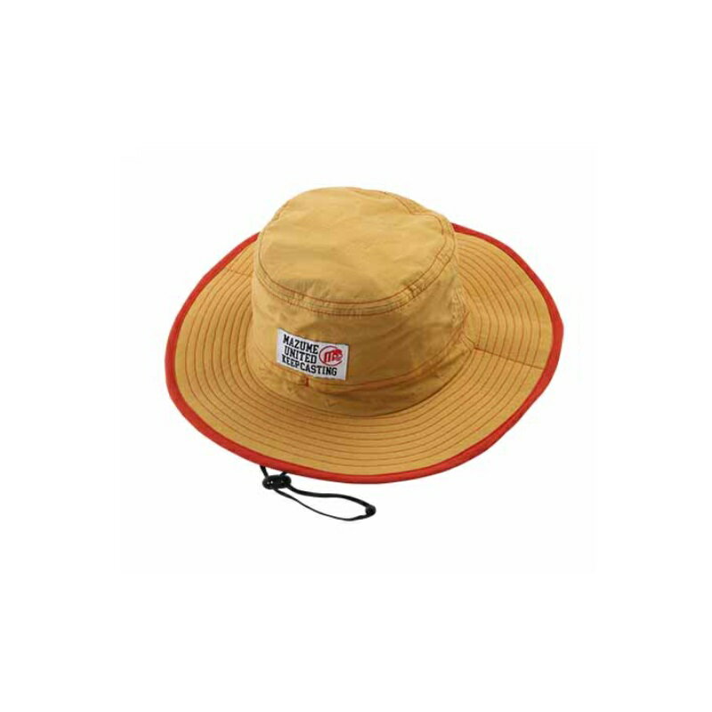 オレンジブルー　MZCP-712 mazume SUNSHADE HAT POP R マスタード　【釣具　釣り具】