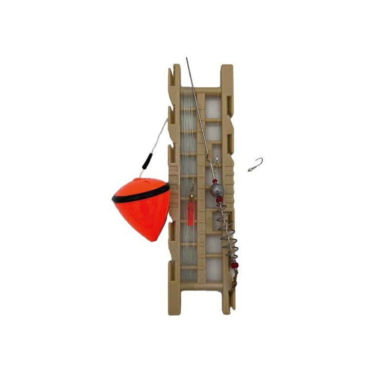 宇崎日新　ラセン式鮎エサ釣り完全仕掛セット(中通しウキ) 5.0m　【釣具　釣り具】