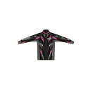 オーナー　ストレッチフルジップシャツ2 M ブラック/ピンク　