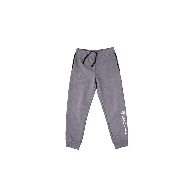 ジャッカル　ストレッチスウェットパンツ L グレー　【釣具　釣り具】