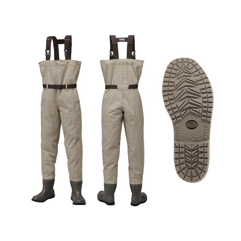 プロックス　PX33123L4L テフロンポリエステルウェダー (チェスト/ラジアル) 3L/4L　【釣具　釣り具】