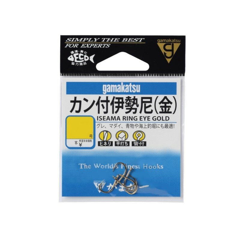 がまかつ　カン付伊勢尼 14号 金