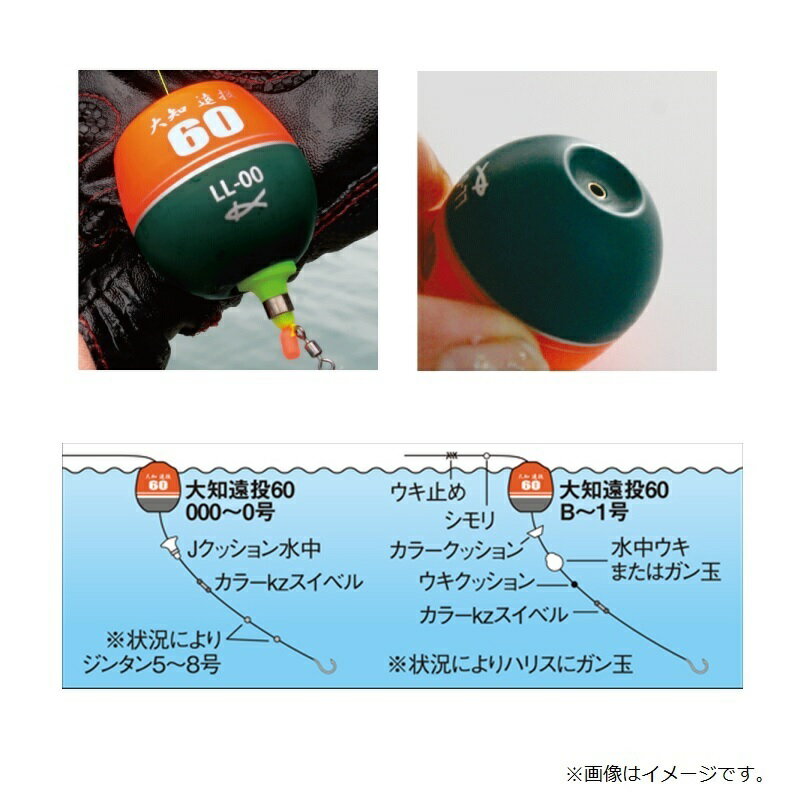 キザクラ　大知遠投 60 (ロクマル) L 2B イエロー