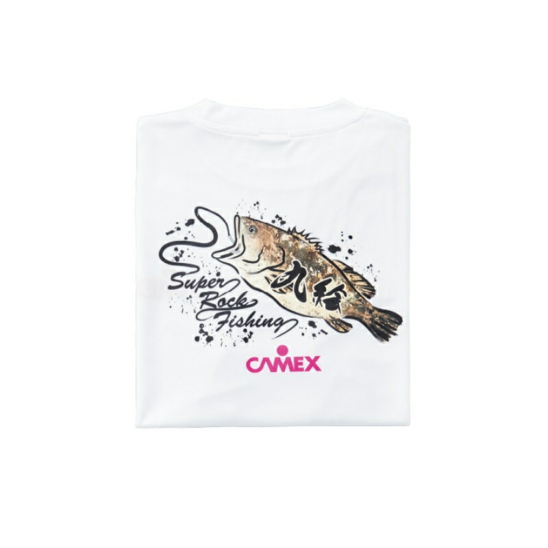 釣武者　X06604 CAMEX THE 九絵Tシャツ XL ホワイト
