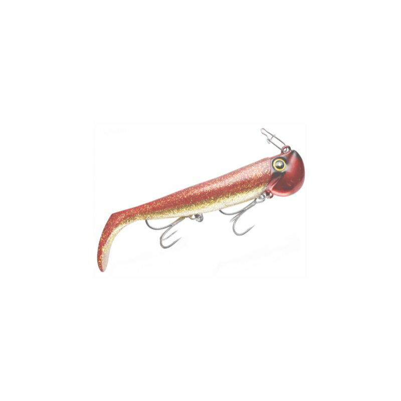 Rakuten - ハヤブサ　FS447 ジャックアイ 青物シャッド 30g 3 アカキン