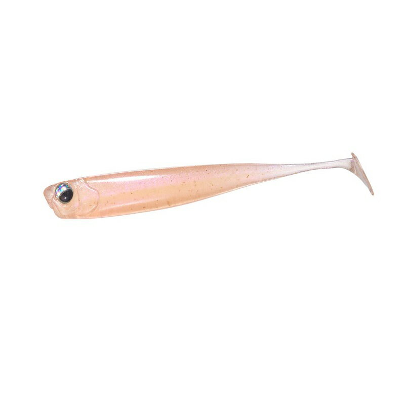 仕様表リアルな小魚シェイプのシャッドテールワーム小さなシャッドテールを備えた、リアルな小魚型ワーム！低活性時には、強いアクションを嫌うことも多いが、弱々しい動きでシラスなどの小魚を模したナチュラルアクションでメバルを誘う。また、シュリンプオイルを配合しており、味とニオイでヒットチャンスを更に広げる。推奨ジグヘッドは、月下美人SWライトジグヘッドSS #8〜#6。■夜に咲く花は、輝きを増し続ける。2005年、DAIWAのラインナップに初めて登場したライトソルトゲーム専用タックル『月下美人』。艶やかに咲くその花のように月下美人は舞い、アングラーは躍動する。身近なターゲットでありながら、時には極めて繊細なアプローチを必要とするアジや、岩陰や藻の切れ目に身を隠し、周囲を警戒しながらベイトが近くに現れるのを待ち続ける老獪な大型メバルを相手に進化してきた月下美人タックル。これからも月下美人は、アングラーと共に進化し、これまでに味わったことのないような悦び、楽しみを提供する。月下美人の艶やかな輝きがライトソルトゲームを照らし続ける。【製品詳細】■ナチュラル波動を演出するマイクロテール一般的なシャッドテールより水受け面が少ないオーバル形状のマイクロテールを搭載。弱々しくナチュラルな動きで、余計なプレッシャーを与えない、食わせアクションを演出。■リアルアイを搭載一気に生命感が宿る、リアルアイを搭載。■高強度エラストマー素材高強度エラストマー素材を採用。食いちぎられにくく、コスパ良し！※一般的な素材（塩ビ）と一緒に保管すると変質してしまいます。パッケージのまま保管するか、塩ビ素材のワームとは別のケースにて保管してください。DAIWA　GEKKABIJIN CHIBI SHADダイワ　月下美人 稚美シャッド●サイズ(inch)：2.0●カラー：微弱グローオキアミ●推奨ジグヘッド：月下美人SWライトジグヘッドSS #8〜#6詳細はこちら
