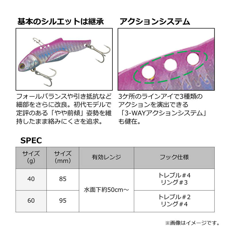 SWバイブジグR60 不夜城 の商品画像3枚目