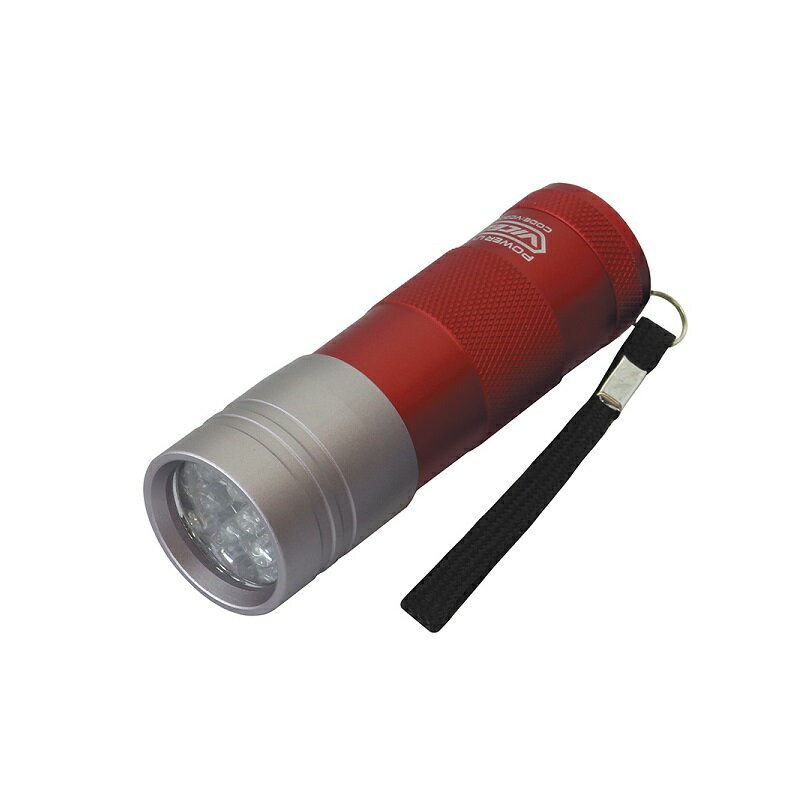 プロックス　VC202RW 強キョウリョクVハンディライト12灯 レッド/ホワイト