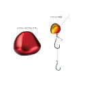 がまかつ 19-372 桜幻 遊動鯛テンヤ 100g(27号) #01 レッド