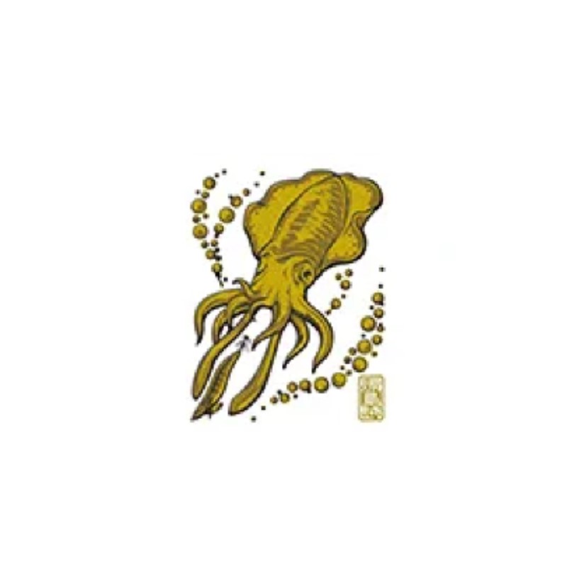 Rakuten - ササメ　SH282 蒔絵シール アオリイカパンチ(ゴールド)