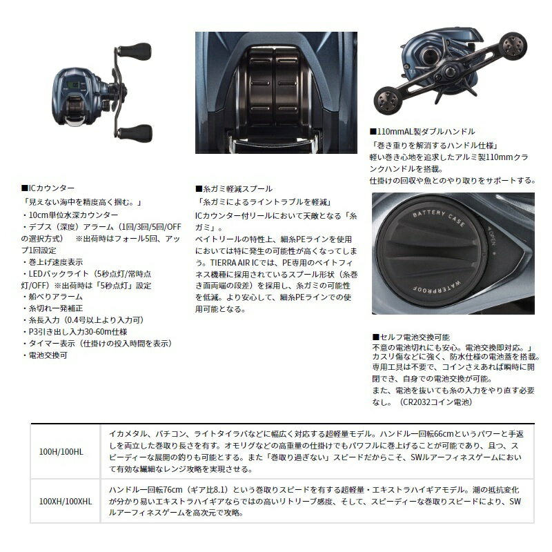 ダイワから「ティエラ AIR IC」が登場!IC付きで自重165gと超 ダイワから「ティエラ AIR IC」が登場!IC付きで自重165gと超
