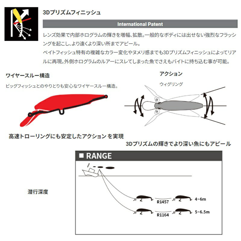 3D マグナムTM(S) 78g ピンクオレンジ (2)