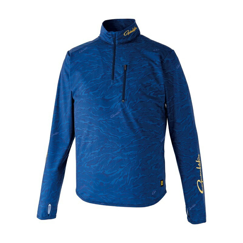 がまかつ GM3728 NFZジップシャツ ネイビー 3L