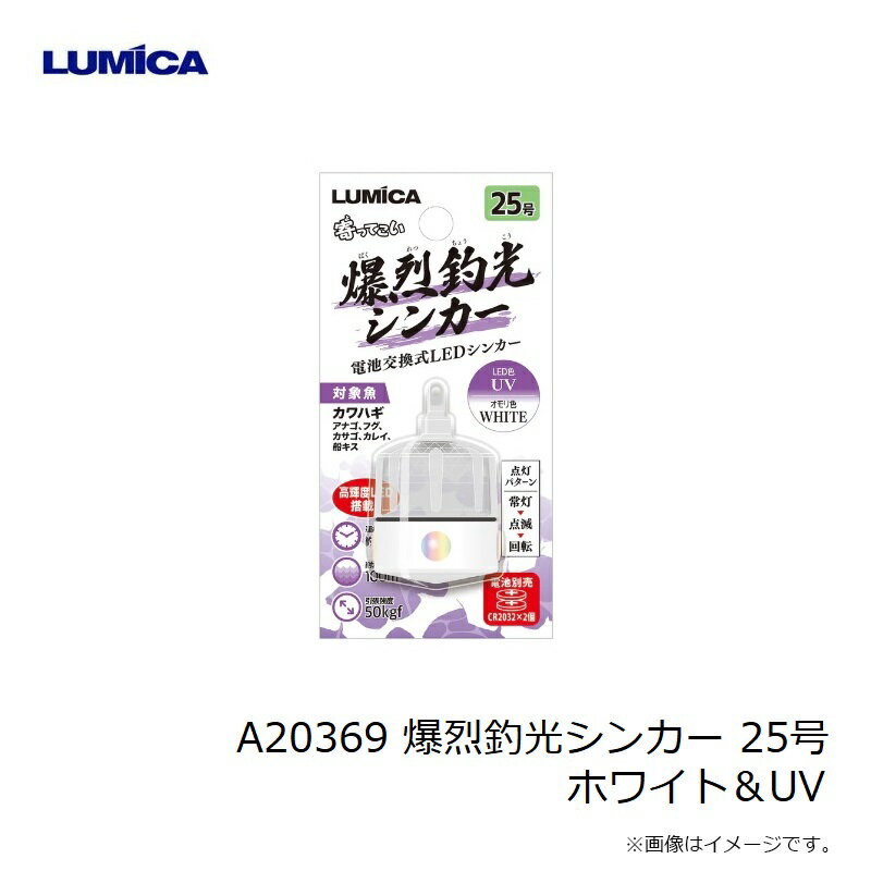 ルミカ A20369 爆烈釣光シンカー 25号...の紹介画像3