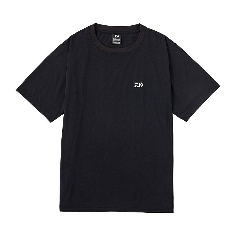 ダイワ　DE-6424 フィッシングネットTシャツ アーバンサイド ブラック L