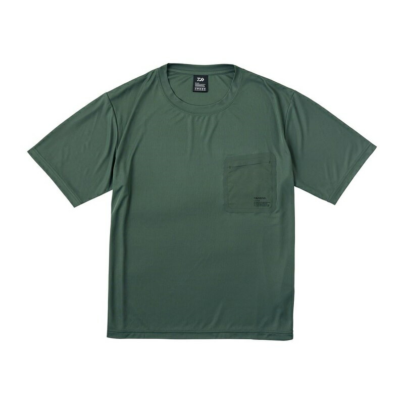 其它 - ダイワ　DE-5624 ハイストレッチポケットTシャツ アイビーグリーン XL