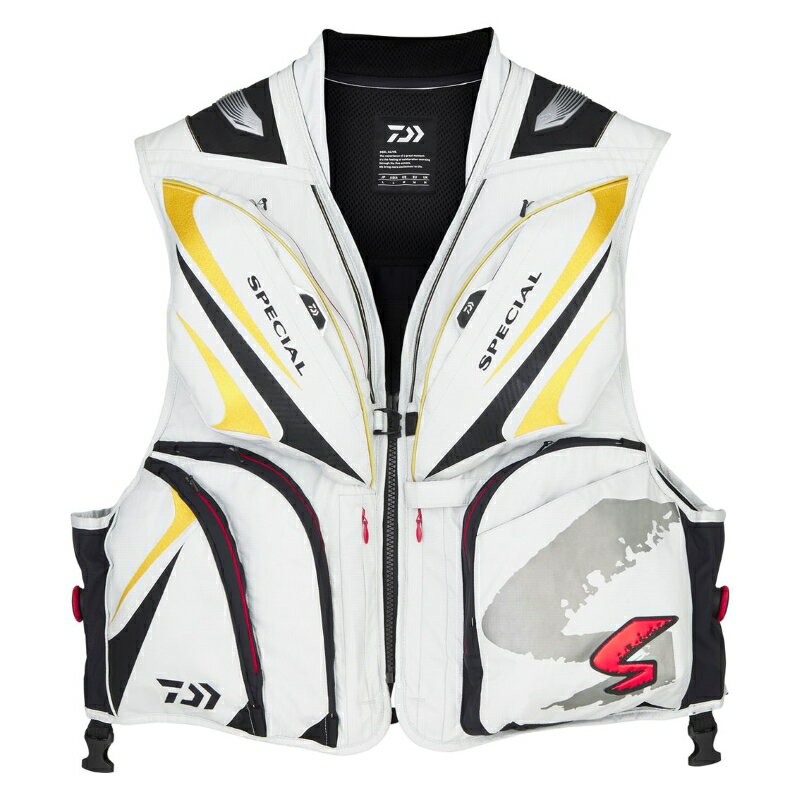ダイワ　DV-1124F スペシャル バリアテック フロートショートベスト ライトグレー XL