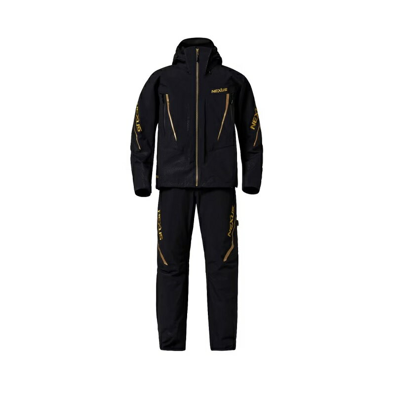 シマノ　RA-101X ネクサス ゴアテックス レインスーツ XL ブラック