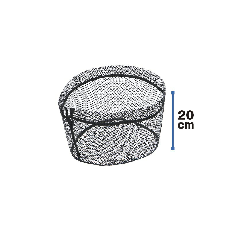 プロックス PX940235K 交換用ラバーコーティングネット(オーバル型) 35 ブラック