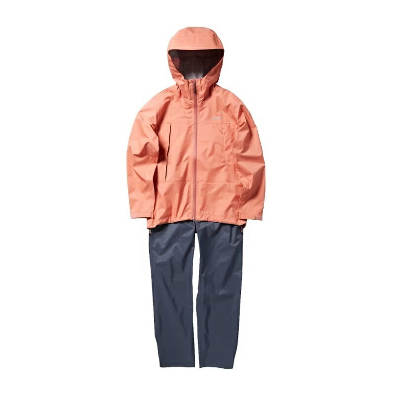 シマノ　RA-047X 3レイヤー レインスーツ 2XL サーモンピンク