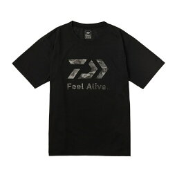 ダイワ　DE-9524 Feel Alive.サンブロックシャツ ブラック L