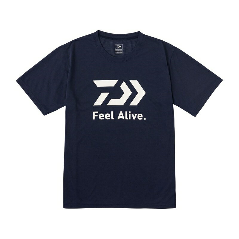 ダイワ　DE-9524 Feel Alive.サンブロックシャツ ネイビー M