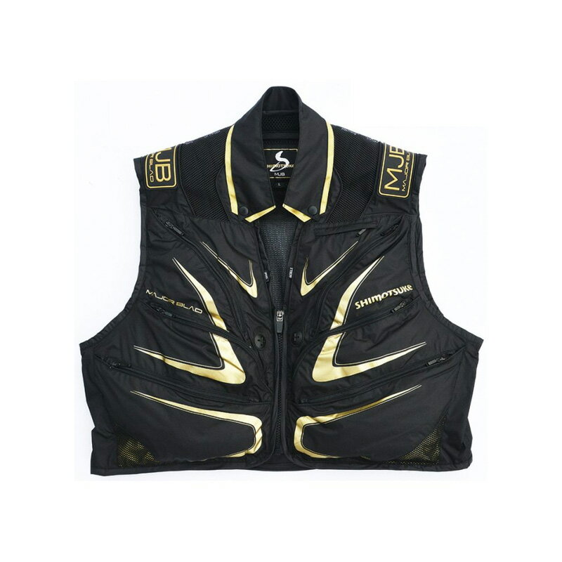 下野　SMV-360DR MJB ライトベスト DR ブラック 3L