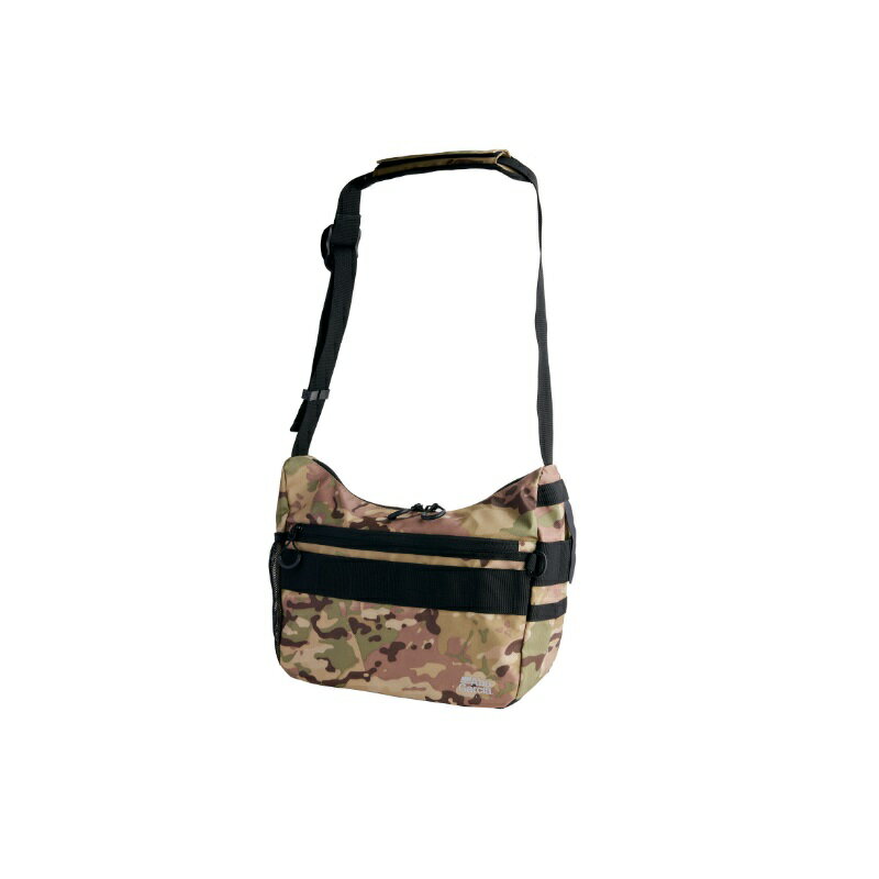 アブ　Abu ラウンドショルダーバッグ コーティングカモ