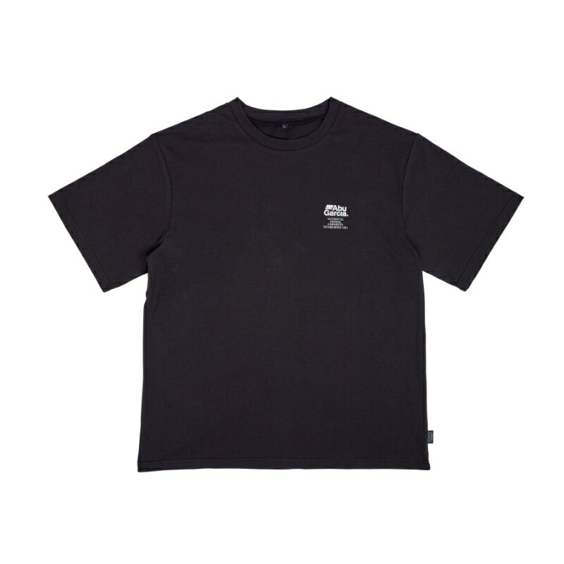 アブ Abu バグオフ レコードフィッシュグラフィックT ブラック XL