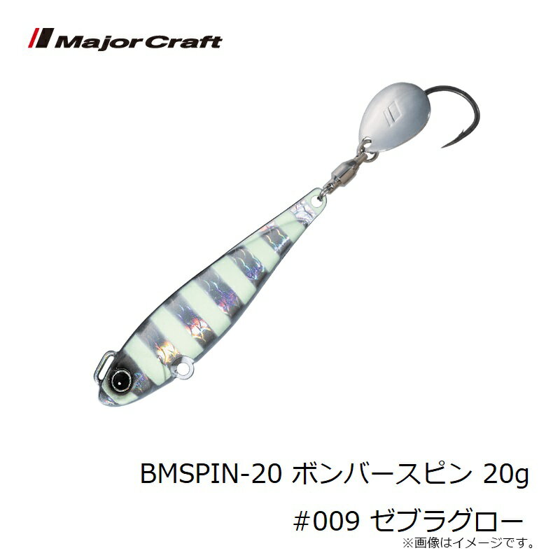 ジャイアントキリング ボンバースピン 20g ゼブラグロー (3)