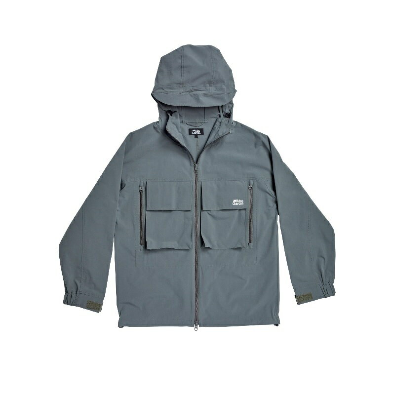 アブ　ウォーターレジスタントフィッシングパーカー グレー XL