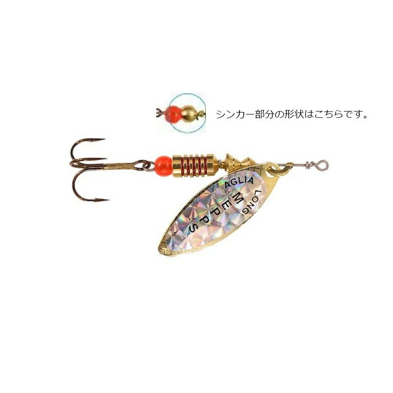 メップス　アグリアロングレインボー 2.5g C-LRA100-01 OR ゴールド