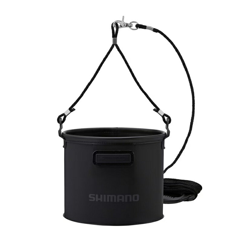 シマノ　BK-053Q 水汲みバッカン 21cm リアルブラック