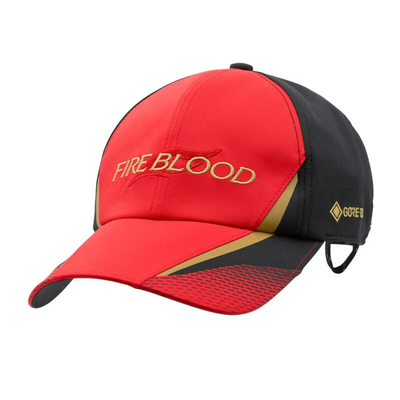 シマノ　CA-111X リミテッドプロ ゴアテックス ヘッドグリップ レインキャップ L ブラッドレッド