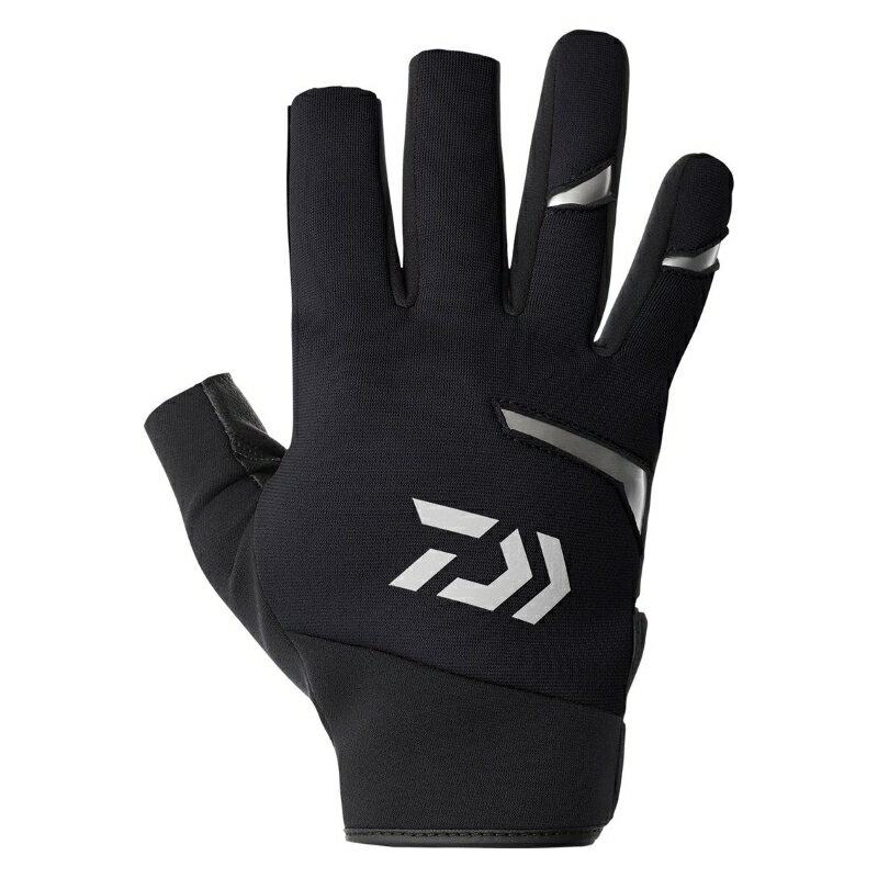 ダイワ　DG-8424W 防寒ライトグリップグローブ 3本ロングカット ブラック 2XL