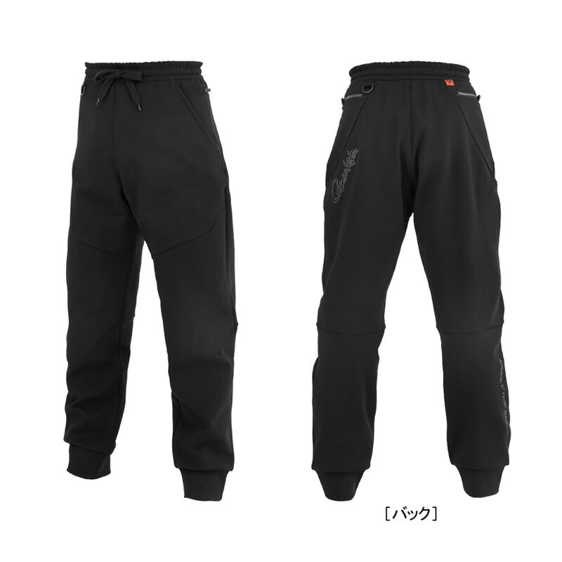 がまかつ　GM3757 スウェットパンツ ブラック/ブラック 3L