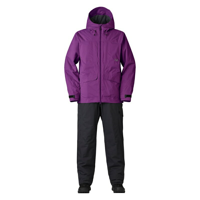 ダイワ　DW-3224 レインマックス アングラーズウィンタースーツ パープル L