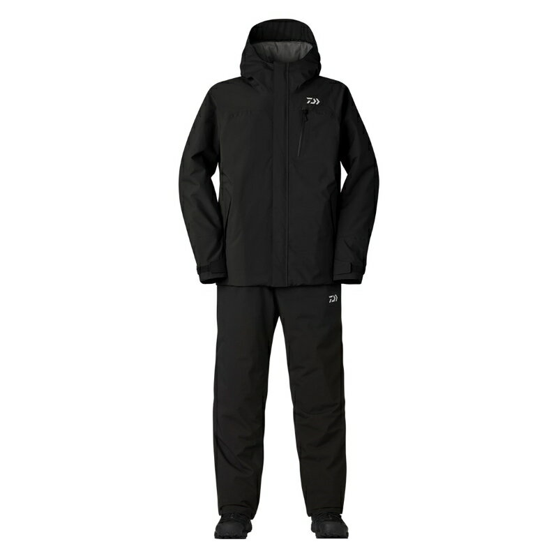 ダイワ　DW-3524 レインマックス ウィンタースーツ ブラック M