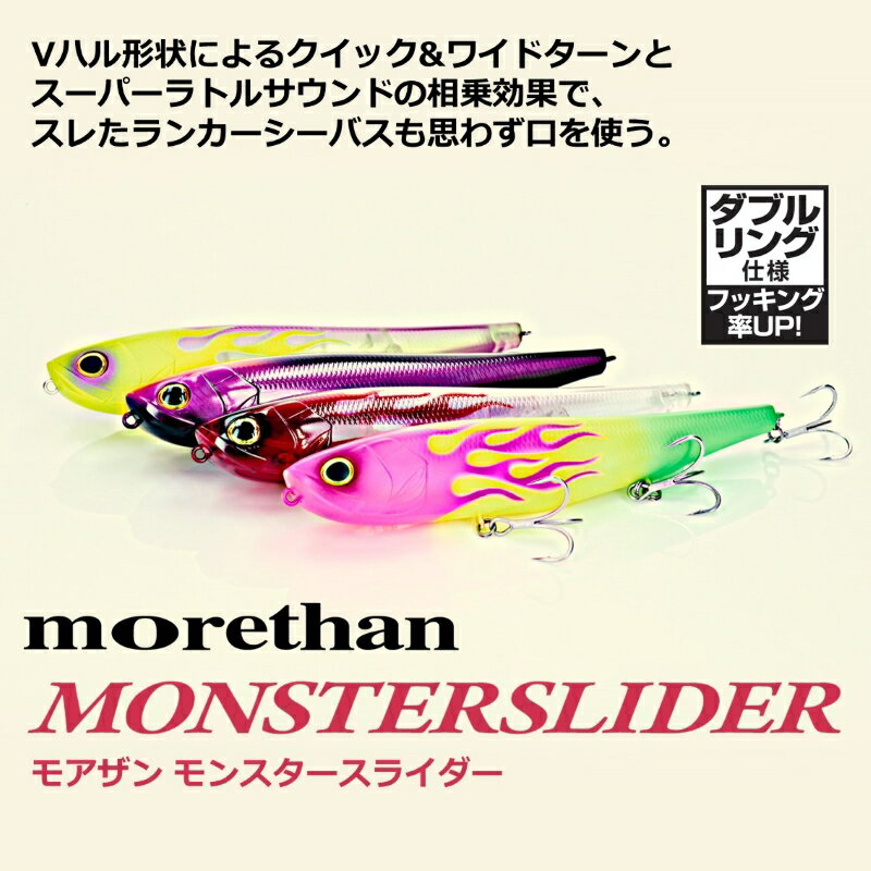 モアザン モンスタースライダー200F アデルダブルチャートコノシロ (2)