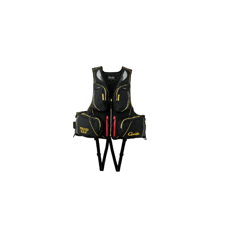 がまかつ　GM2183 アルテマシールドプロFTベスト ブラック/ゴールド M