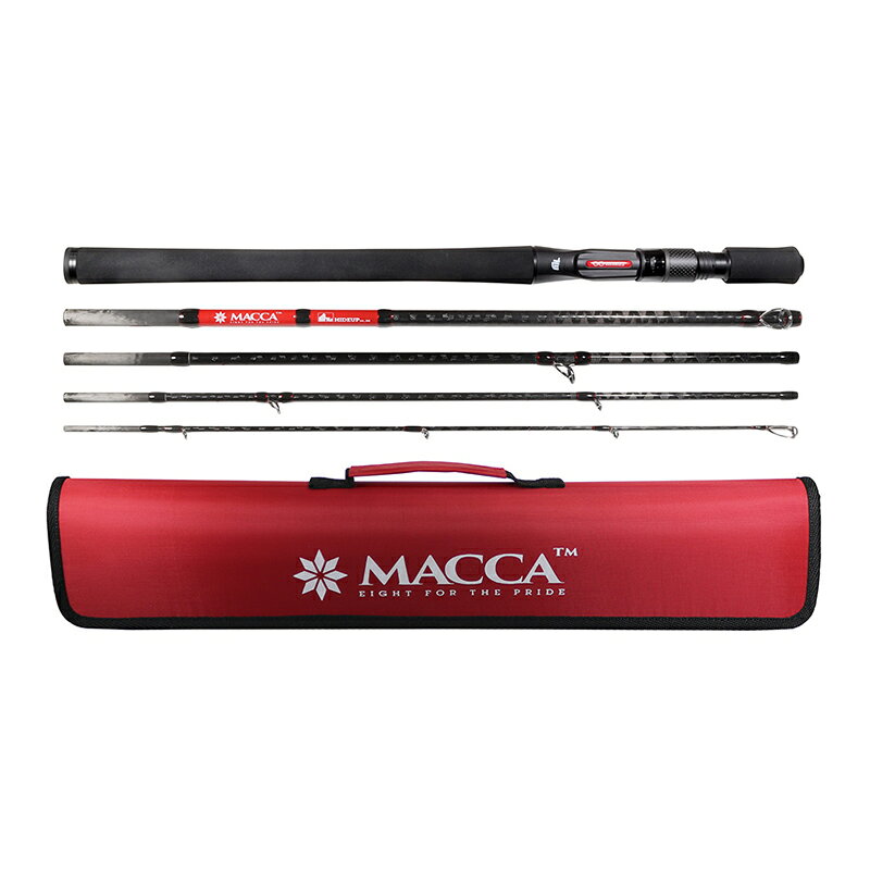 ハイドアップ　MACCA RED HUMRC-77MH-5　/ マッカ 5ピース ベイトモデル fto-r-10316282 釣具のFTO サンプル画像2