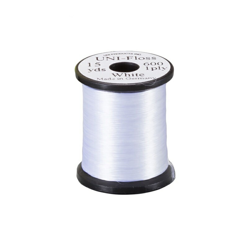 ティムコ　UNI 15yds. スーパーフロス ホワイト