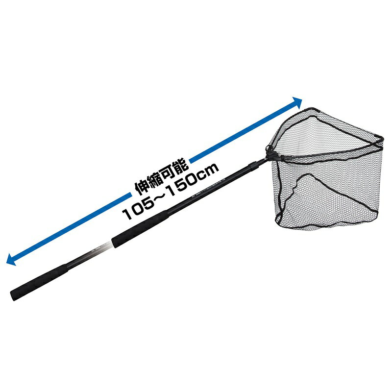 プロックス PX442RCALSL ワンハンドフリップネット(ラバーコートネット) アジャスターロングセミラージ