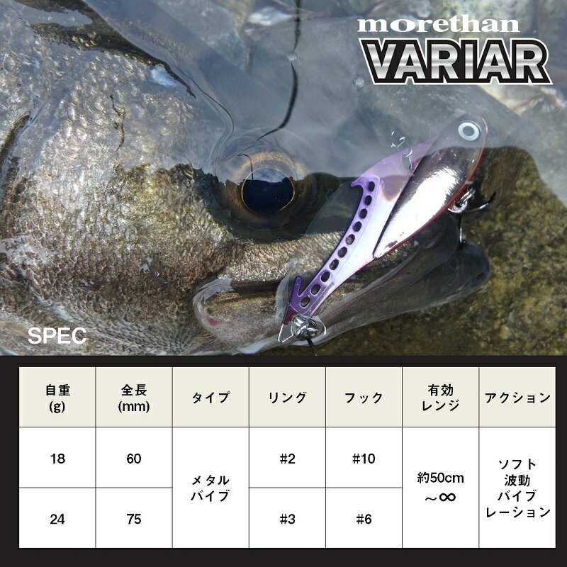MORETHAN バリアール24 マットチャート の商品画像3枚目