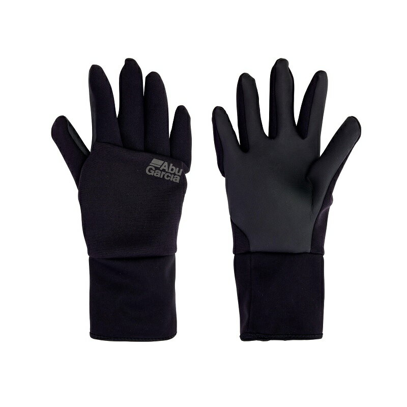 アブ　Abu ロングカフス フルフィンガー ネオプレングローブ ブラック L