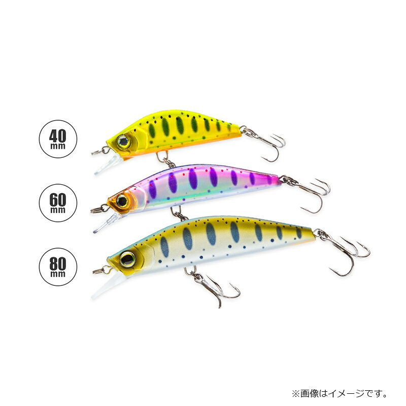 釣具のFTOのデュエル　F1260-HKVY ハードコア トラウト ヘビーフラット 40S 04 HKVY ケイムラヤマメ｜アングル3