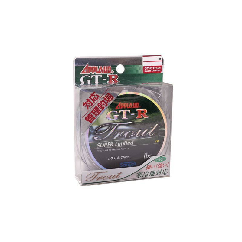 サンヨーナイロン　APPLAUD GT-R TROUT SUPER リミテッド 100m 3.5LB