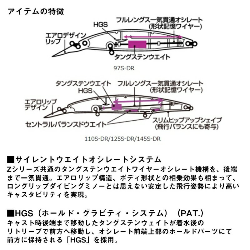 ショアラインシャイナーZ セットアッパー75S-DR ゴールドサンドシルバー (3)