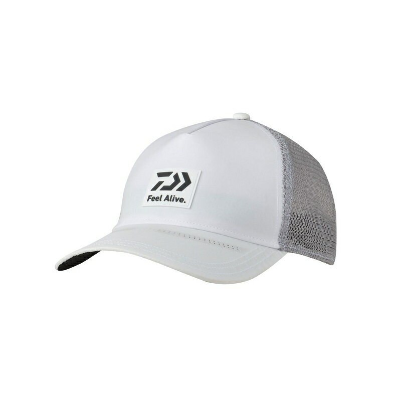 ダイワ　DC-9024 ボックスロゴキャップ ホワイト フリー