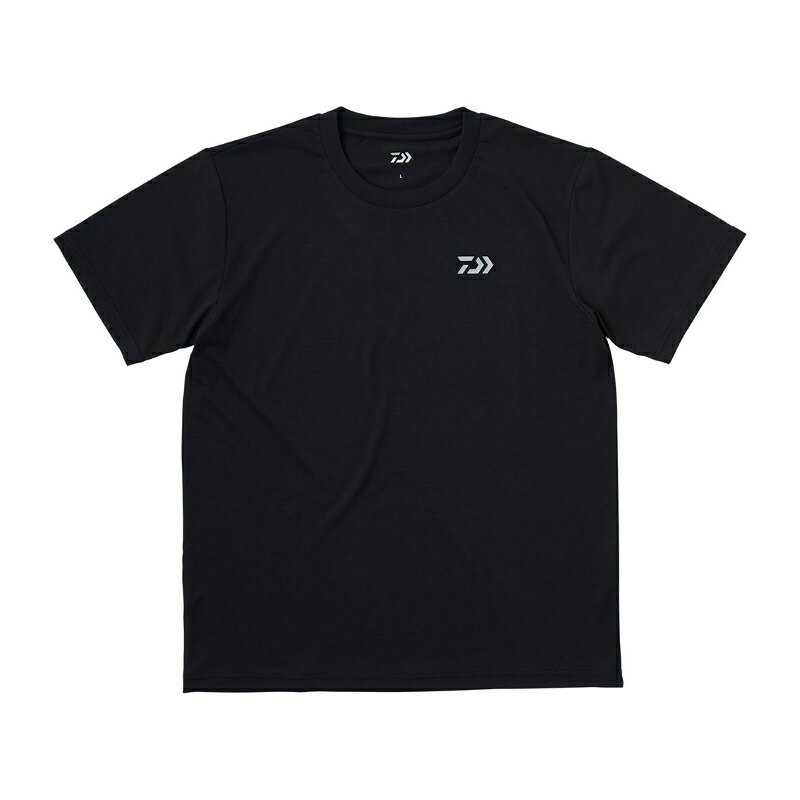 ダイワ DE-8325 ショートスリーブ バックプリントTシャツ ブラック XL